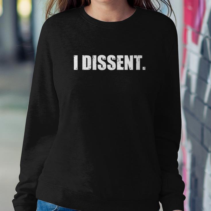 I Dissent Collar Rbg We Wont Go Back Sweatshirt Gifts for Her