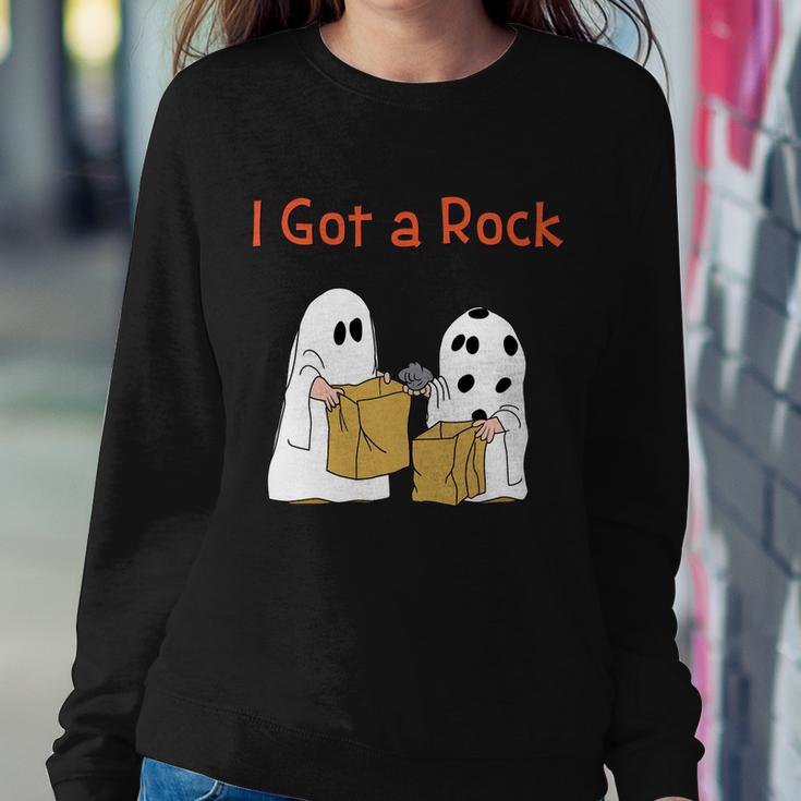 I Got A Rock Lazy Day Halloween Costume Funny Trick Or Treat Sweatshirt Gifts for Her