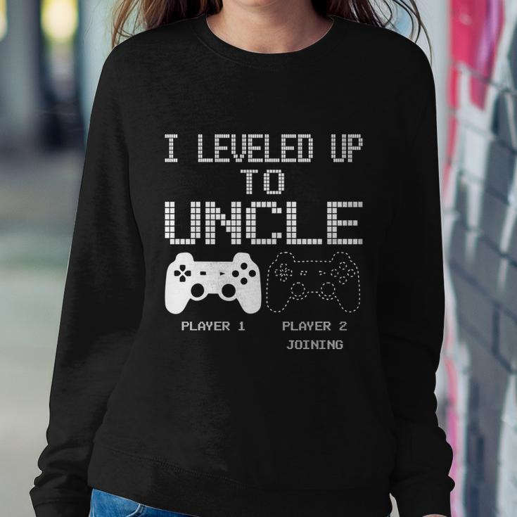 I Leveled Up To Uncle New Uncle Gaming Funny Tshirt Sweatshirt Gifts for Her