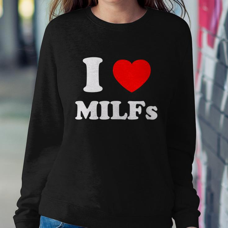 I Love Heart Milfs Tshirt Sweatshirt Gifts for Her