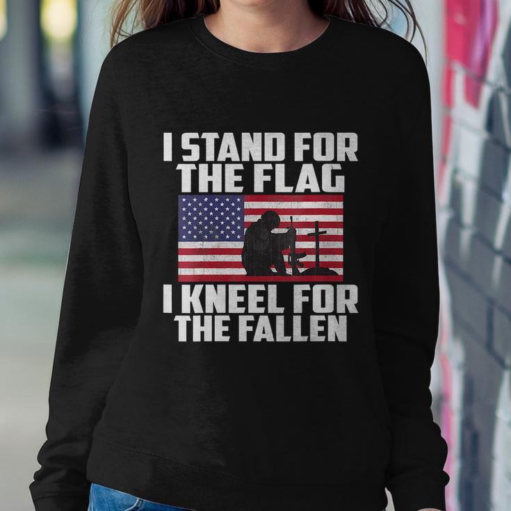 I Stand For The Flag Kneel For The Fallen Memorial Day Gift Sweatshirt Gifts for Her