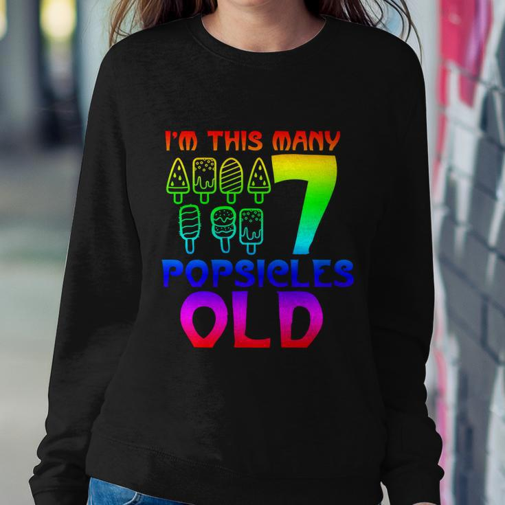 Im This Many Popsicles Old Funny Birthday For Men Women Great Gift Sweatshirt Gifts for Her
