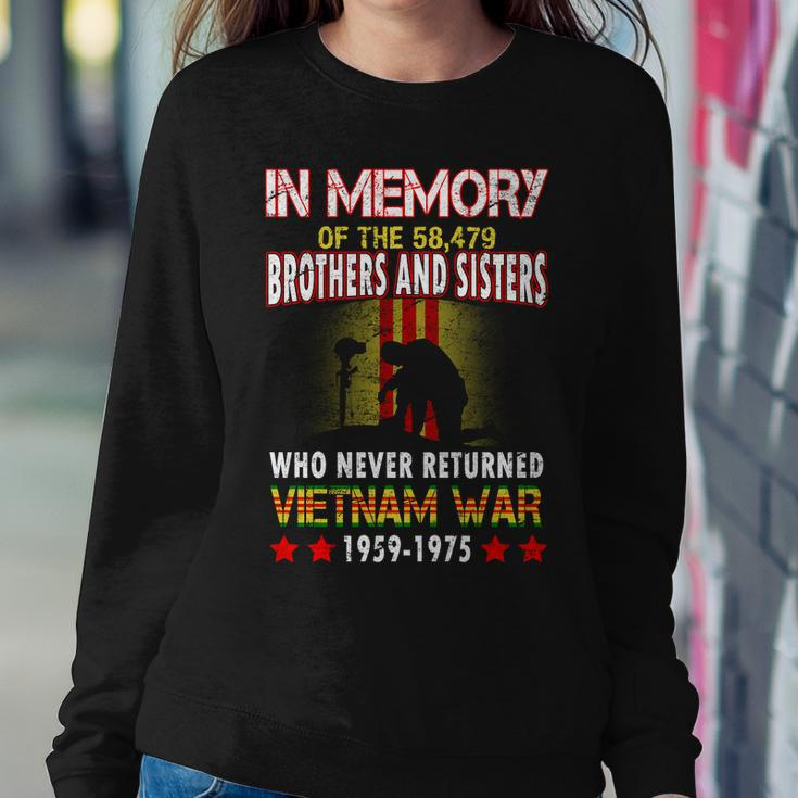 In Memory Of Vietnam Brothers And Sisters Sweatshirt Gifts for Her