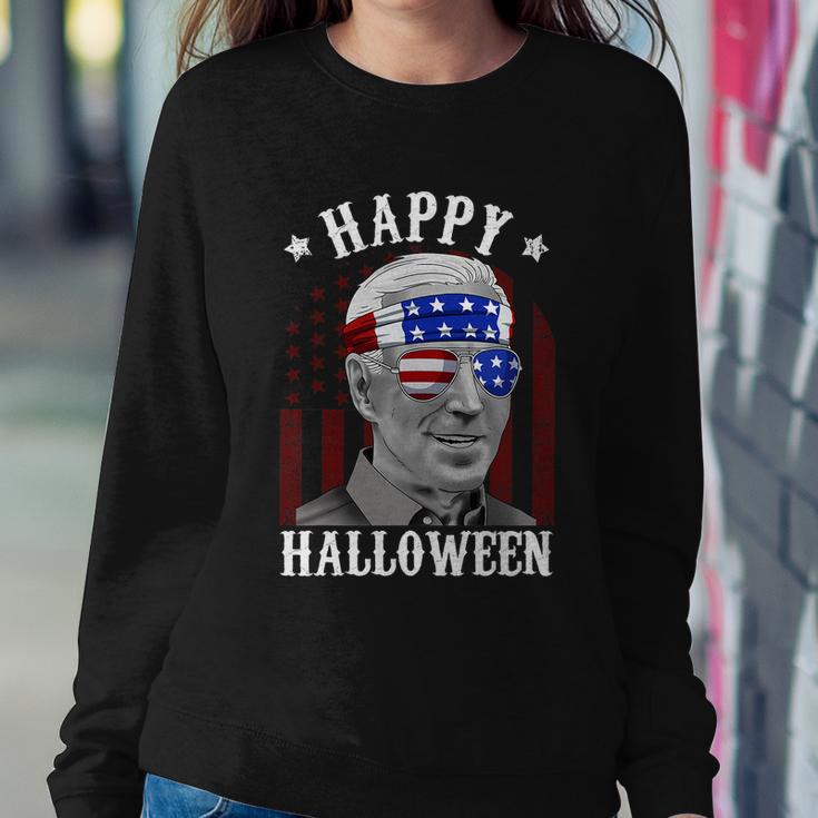 Joe Biden Happy Halloween Funny 4Th Of July V2 Sweatshirt Gifts for Her