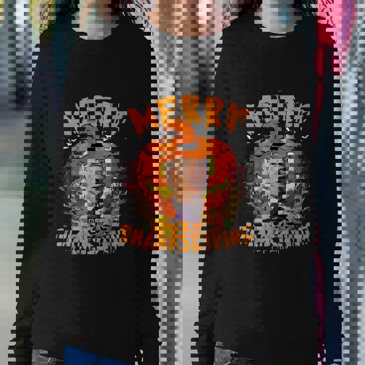 Joe Biden Merry Thanksgiving Confused Happy Halloween Sweatshirt Gifts for Her