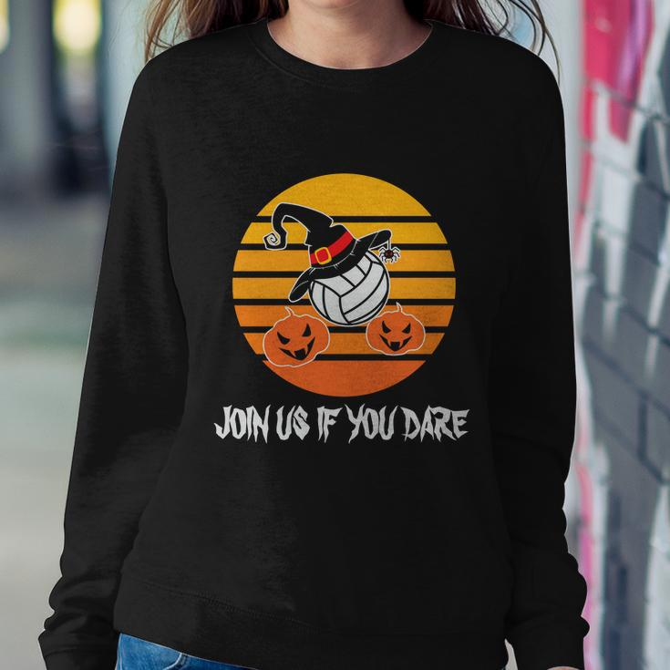 Join Us If You Dare Halloween Quote V6 Sweatshirt Gifts for Her