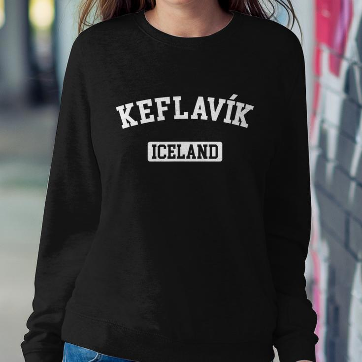 Keflavik Kef Iceland Souvenir Sweatshirt Gifts for Her