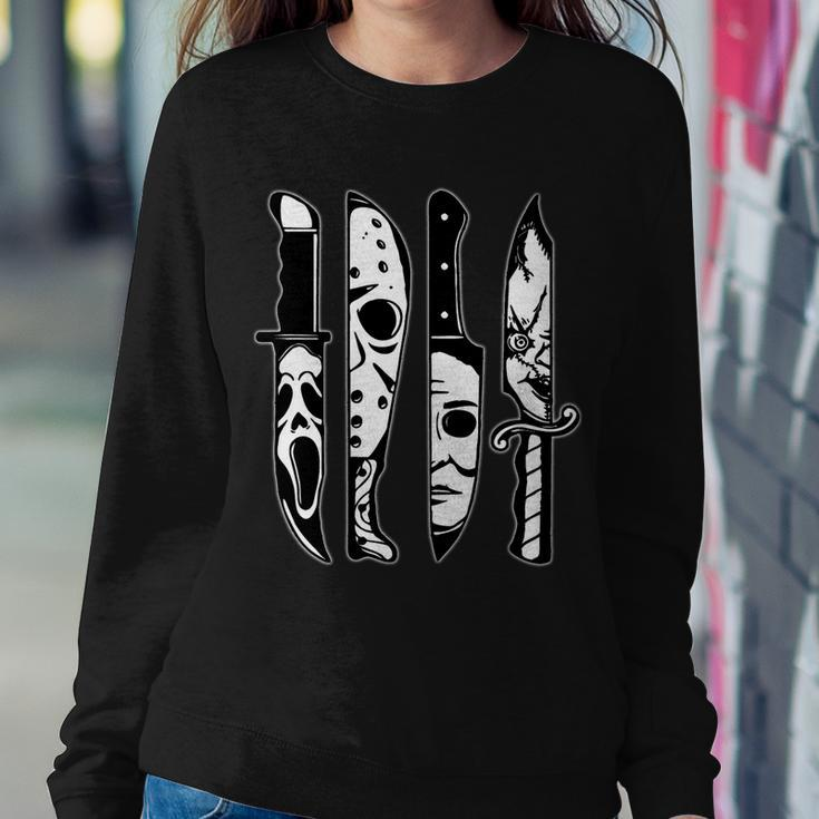Knives Machete Horror Movies Halloween Tshirt Sweatshirt Gifts for Her