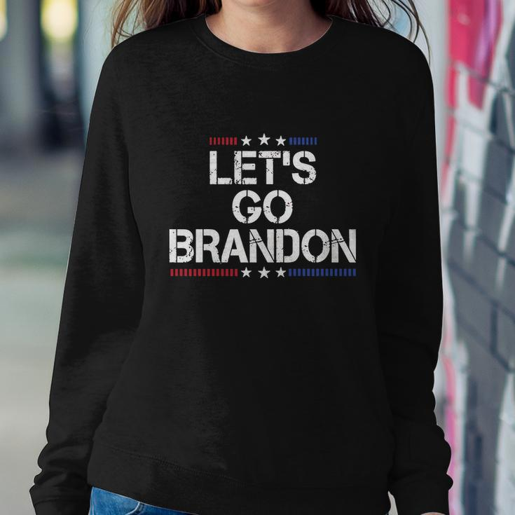 Lets Go Brandon Essential Brandon Funny Political Sweatshirt Gifts for Her