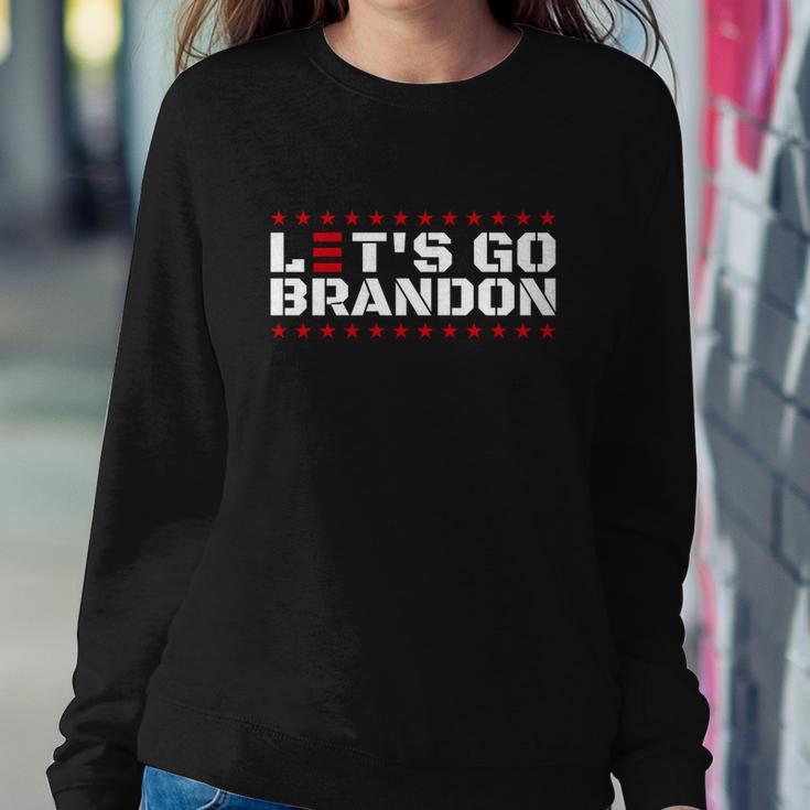 Lets Go Brandon Trump V2 Sweatshirt Gifts for Her