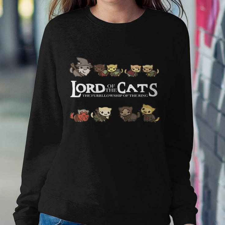 Lord Of The Cats The Furrllowship Of The Ring Sweatshirt Gifts for Her