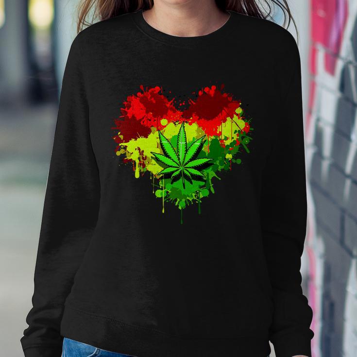 Love Weed Medical Marijuana Tshirt Sweatshirt Gifts for Her