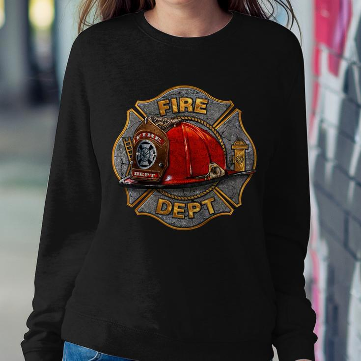 Maltese Fire Dept Helmet Tshirt Sweatshirt Gifts for Her