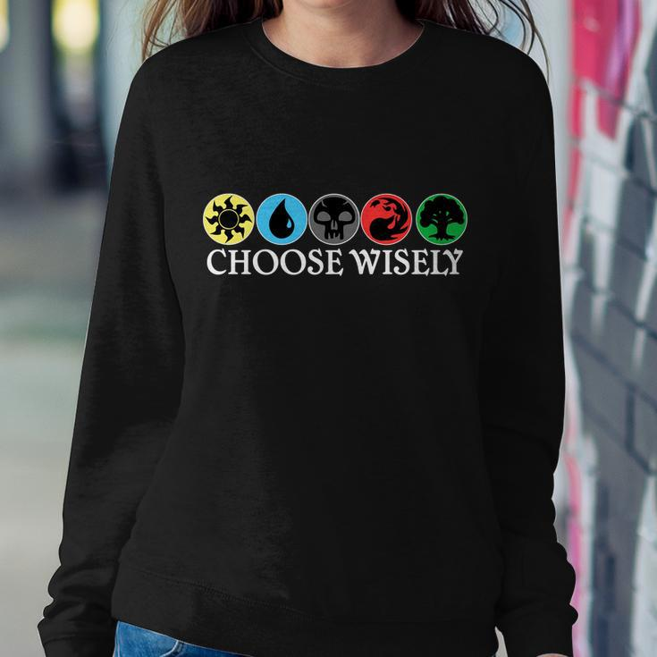 Mana Symbols Gathering Magic Choose Wisely Tshirt Sweatshirt Gifts for Her