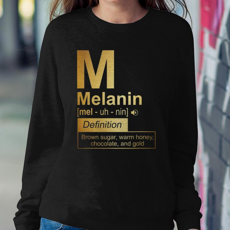 Melanin Brown Sugar Warm Honey Chocolate Black Gold Sweatshirt Gifts for Her