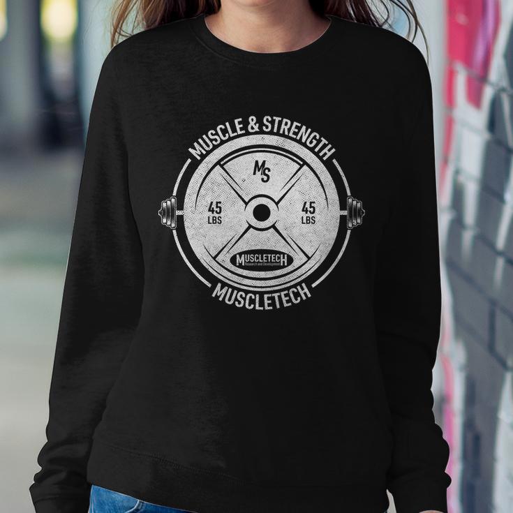 Muscle And Strength Muscletech Sweatshirt Gifts for Her