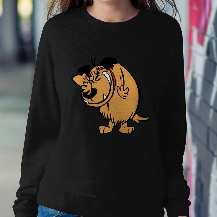 Muttley Dog Smile Mumbly Wacky Races Funny V2 Sweatshirt Gifts for Her