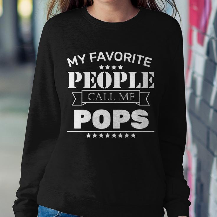 My Favorite People Call Me Pops Tshirt Sweatshirt Gifts for Her