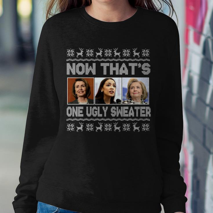 Now Thats One Ugly Christmas Sweater Tshirt Sweatshirt Gifts for Her