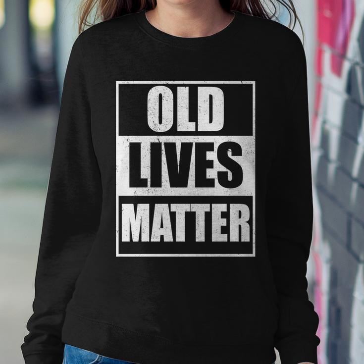Old Lives Matter Distressed Logo Tshirt Sweatshirt Gifts for Her
