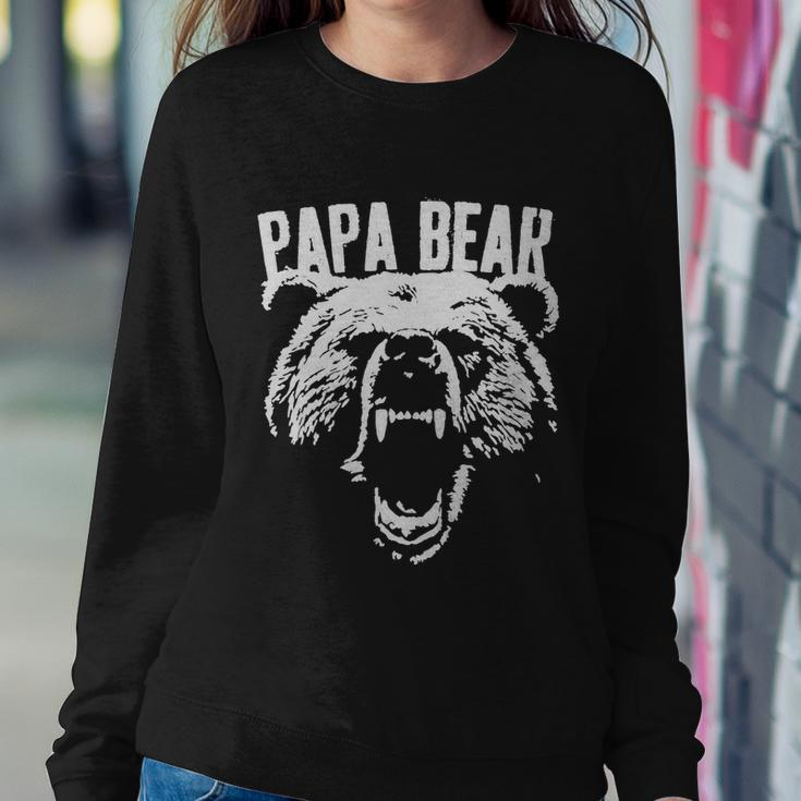 Papa Bear Best Dad Shirt Fathers Day Father Pop Gift Men Sweatshirt Gifts for Her