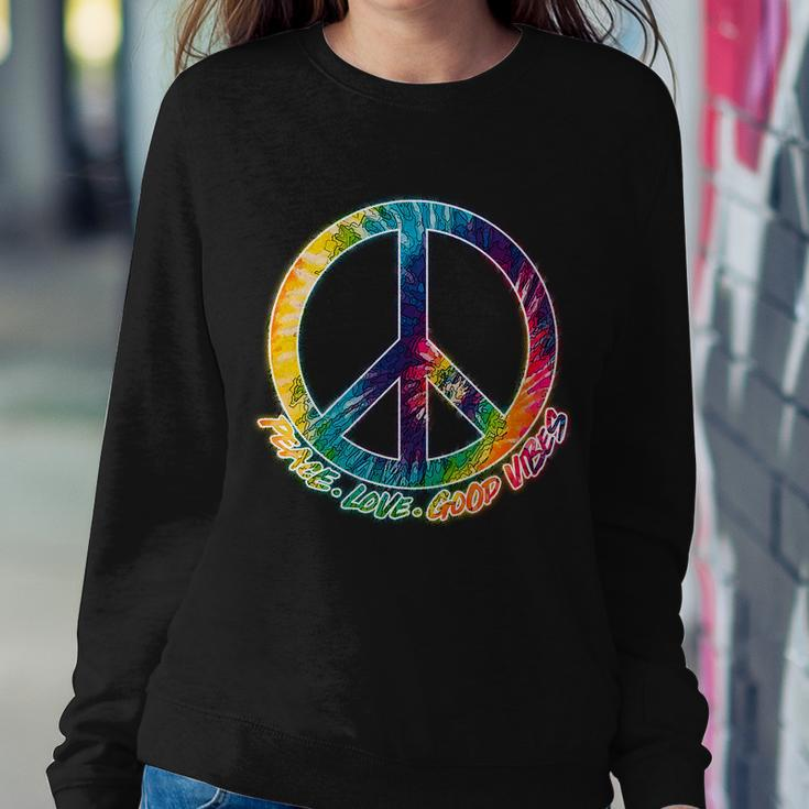Peace Love Good Vibes Tshirt Sweatshirt Gifts for Her