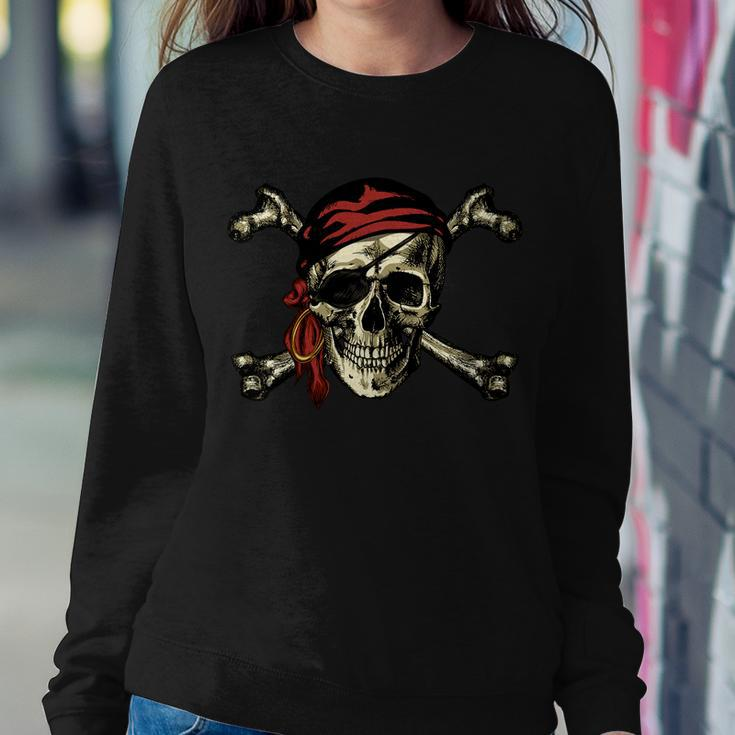 Pirate Skull Crossbones Tshirt Sweatshirt Gifts for Her