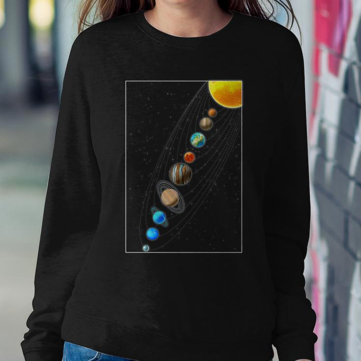 Planets Solar System V2 Sweatshirt Gifts for Her