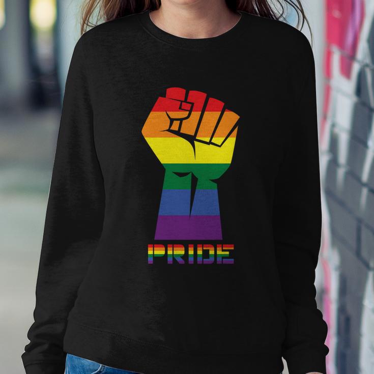 Pride Lgbt Gay Pride Lesbian Bisexual Ally Quote V2 Sweatshirt Gifts for Her