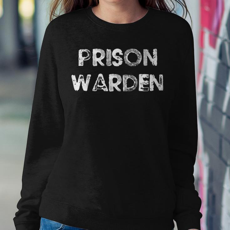 Prison Warden Halloween Office Parties Party Night Costume Sweatshirt Gifts for Her