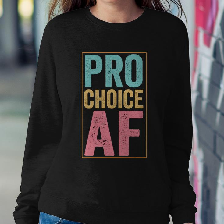 Pro Choice Af Reproductive Rights Vintage Sweatshirt Gifts for Her