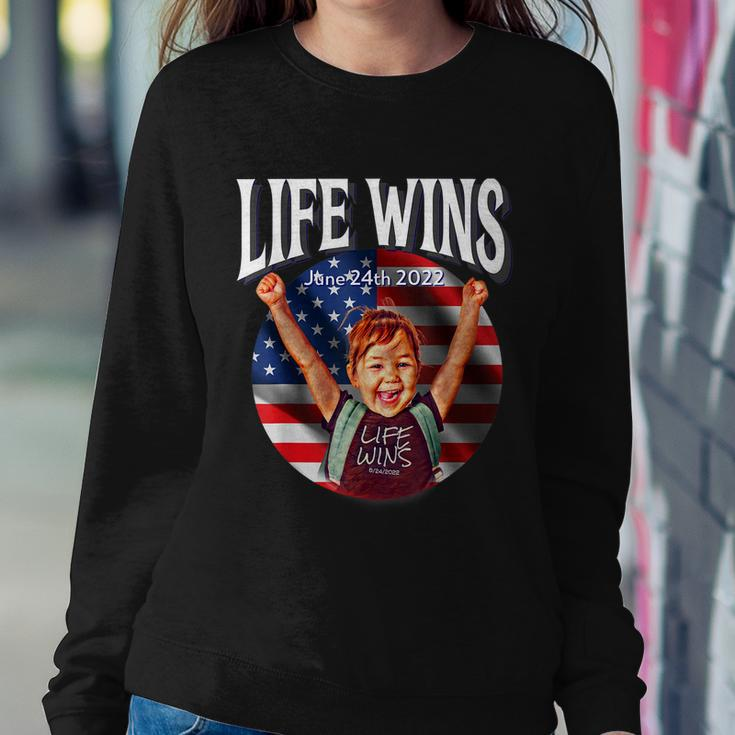 Pro Life Movement Right To Life Pro Life Advocate Victory V4 Sweatshirt Gifts for Her