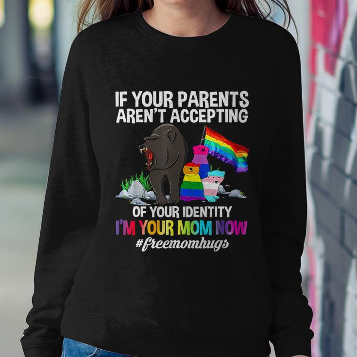 Proud Mama Bear Lgbt Gay Pride Lgbtq Free Mom Hugs Sweatshirt Gifts for Her