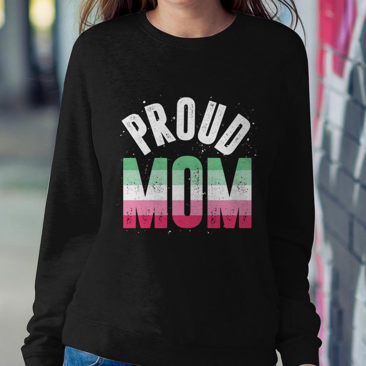 Proud Mom Gay Pride Month Queer Mothers Day Lgbtq Abrosexual Cool Gift Sweatshirt Gifts for Her