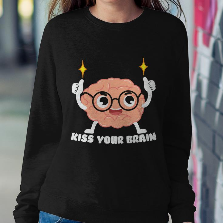 Proud Teacher Life Kiss Your Brain Plus Size Shirt For Teacher Female Sweatshirt Gifts for Her