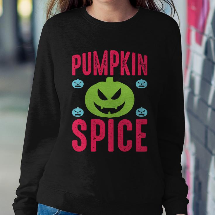 Pumpkin Spice Funny Halloween Quote Sweatshirt Gifts for Her