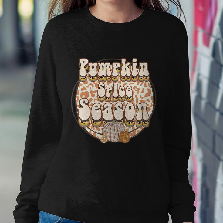 Pumpkin Spice Season Thanksgiving Quote V2 Sweatshirt Gifts for Her