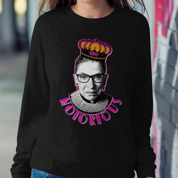 Queen Notorious Rbg Ruth Bader Ginsburg Tribute Sweatshirt Gifts for Her