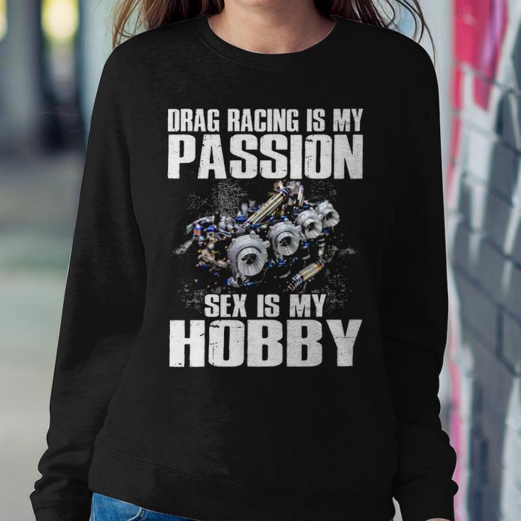 Racing Is My Passion Sweatshirt Gifts for Her