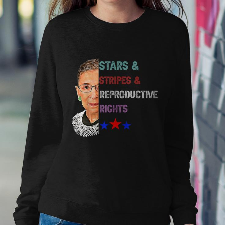 Rbg Ruth Stars Stripes Reproductive Rights 4Th Of July Womenn Sweatshirt Gifts for Her