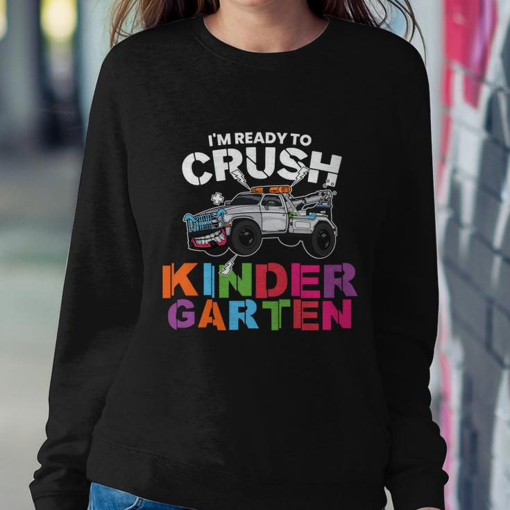 Ready To Crush Kindergarten Truck Back To School Sweatshirt Gifts for Her