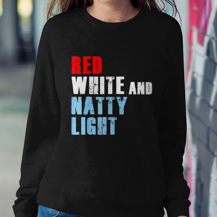 Red White & Nattylight For Mens Womens 4Th Of July Sweatshirt Gifts for Her