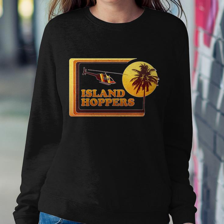 Retro Island Hoppers V2 Sweatshirt Gifts for Her