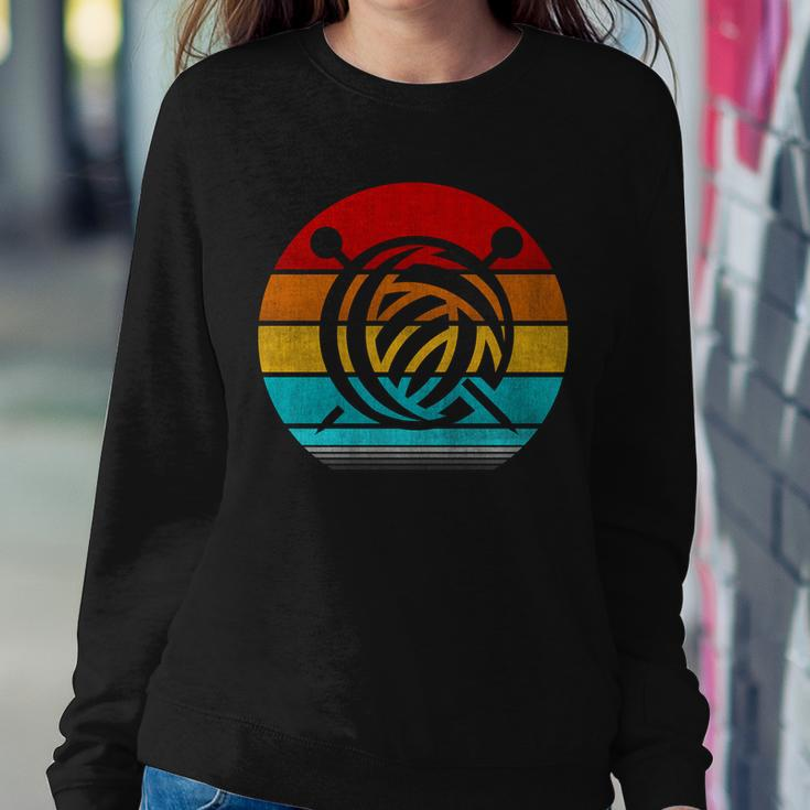 Retro Vintage Knitting Sweatshirt Gifts for Her