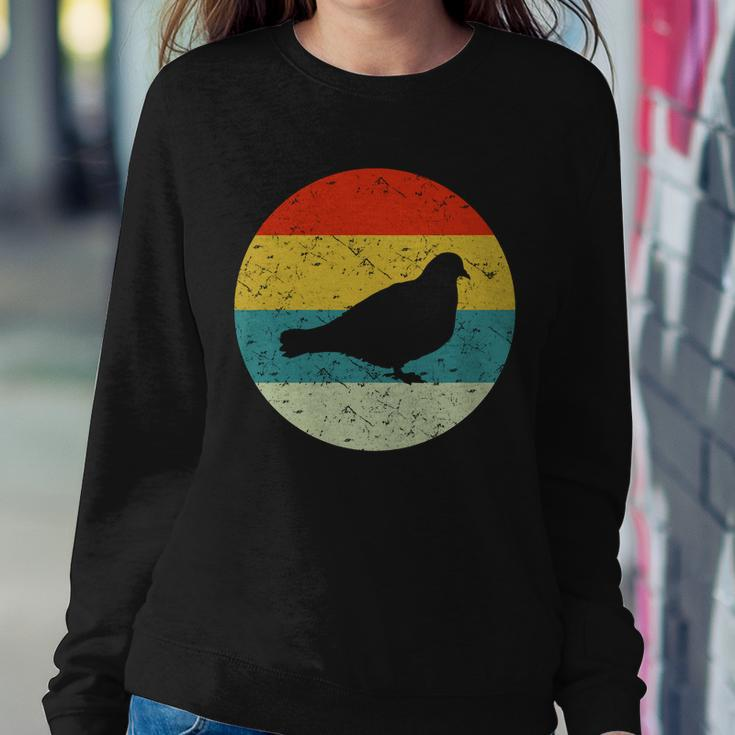 Retro Vintage Pigeon Sweatshirt Gifts for Her