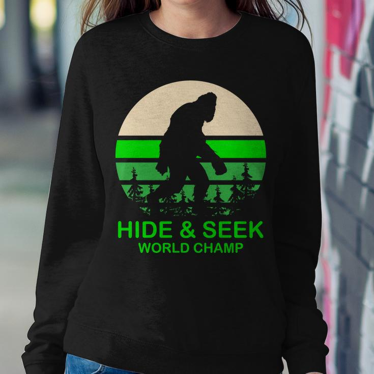 Sasquatch Hide And Seek World Champion V2 Sweatshirt Gifts for Her