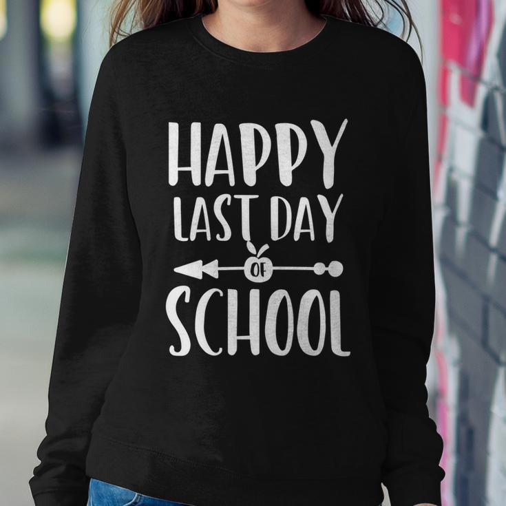 School Funny Gift Happy Last Day Of School Gift Sweatshirt Gifts for Her