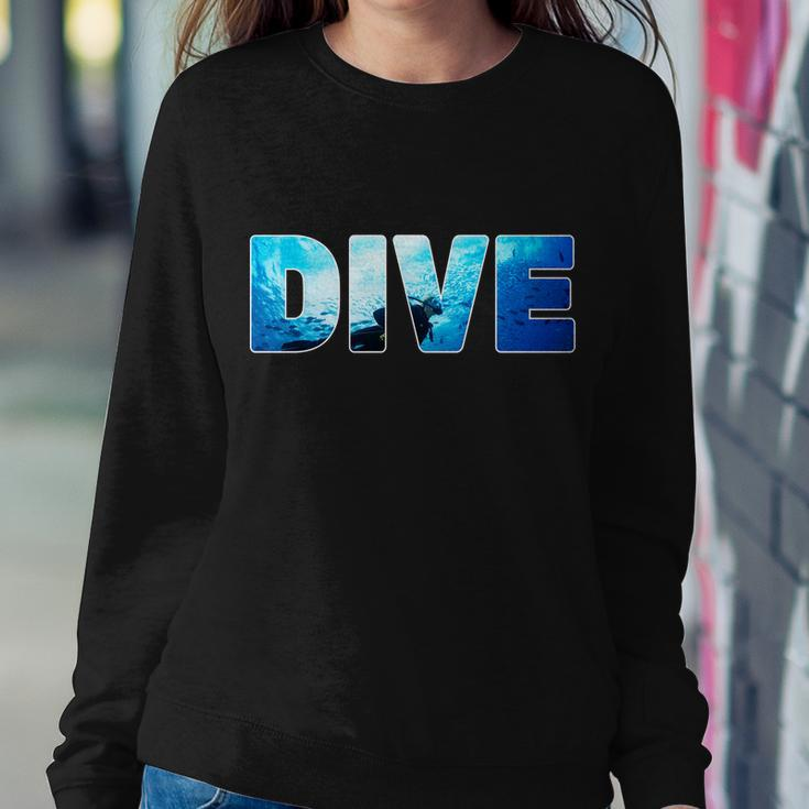 Scuba Diving Ocean V2 Sweatshirt Gifts for Her