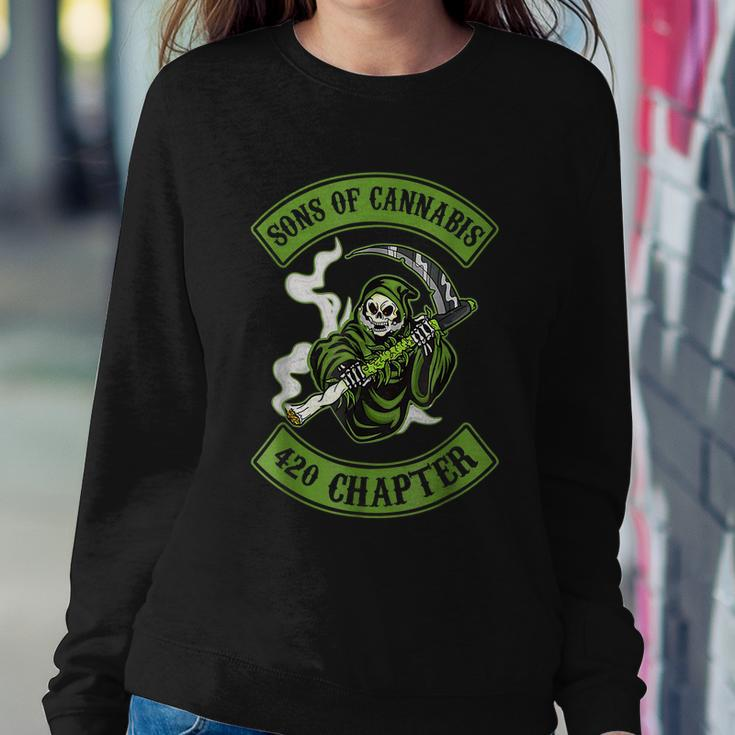 Sons Of Cannabis 420 Chapter Sweatshirt Gifts for Her
