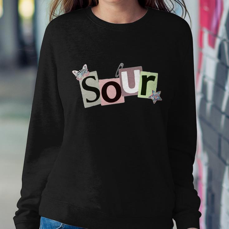 Sour Floral Logo Sweatshirt Gifts for Her